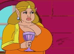 1girls absurd_res absurd_resolution absurdres big_breasts blonde_hair breast_focus breasts breasts_focus brown_eyes busty cd-i chalice cleavage curvaceous curvy curvy_female curvy_figure dark_blonde_hair dirty_blonde_hair dress earring earrings elf_ears faces_of_evil female female_focus female_only genderswap_(mtf) headwear hi_res high_resolution highres huge_breasts hylian_ears king_harkinian large_breasts light-skinned_female light_skin long_ears long_hair massive_breasts mature mature_female meme milf mommy_milkers nintendo owllunch pointy_ears queen ring royalty rule_63 solo solo_female solo_focus tagme teer the_legend_of_zelda the_legend_of_zelda_(cd-i) thick_lips voluptuous voluptuous_female wand_of_gamelon wine_glass youtube_poop