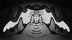 16:9 4k absurd_res anthro bodily_fluids body_worship cum demon digital_media_(artwork) dragon duo english_text erection felid fellatio feral fur genital_fluids genitals hi_res hypnosis imminent_vore juno_(picantetortuga) licking male male/male mammal mind_control monochrome mouth_shot muscular mythological_creature mythological_scalie mythology nipple_piercing nipples nude open_mouth oral pantherine penile penis picantetortuga piercing scalie sex simple_background size_difference stripes tail teeth text tiger tongue tongue_out vore widescreen