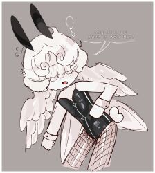 2025 bunny_ears bunny_suit bunnysuit confused cookie_run cookie_run_kingdom doughael first_porn_of_character first_porn_of_cookie genderless liamai not_good