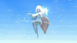 3d adventure_time animated blue_skin bouncing_breasts huge_breasts ice_queen_(adventure_time) lactation marine no_sound uwotinfokm8 video what_if_adventure_time_was_a_3d_anime