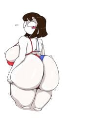 1girls ass ass_focus big_ass big_breasts big_butt blush blush blush_stickers bottom_heavy bra breasts brown_hair bubble_ass bubble_butt busty curvaceous curvy curvy_female curvy_figure dumptruck_ass dumptruck_butt fat_ass female female_focus female_only glitch_productions grab grabbing grabbing_ass grabbing_own_ass hand_on_ass hand_on_own_ass hi_res high_resolution highres huge_ass huge_butt large_ass large_breasts multicolored_panties multicolored_underwear panties pomni pomni_(the_amazing_digital_circus) sideboob simple_background solo solo_female solo_focus sweat sweating sweaty sweaty_ass sweaty_body sweaty_butt tagme the_amazing_digital_circus theimmortalguy thick_ass thick_thighs thighs voluptuous voluptuous_female white_background