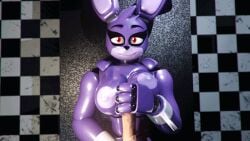 3d animated artist_request bonnie_(fnaf) five_nights_at_freddy's nightbotgrey