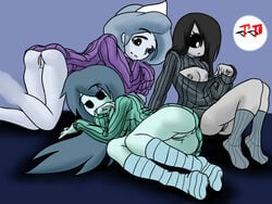 anus ass black_hair cute erma erma_williams female maya_labo mob_face oh_my_ghost spooky's_house_of_jump_scares spooky_(shojs) tagme