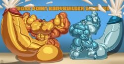 balls bodybuilder cum cumming ejaculation excessive_cum furry gay hyper hyper_balls hyper_cock hyper_genitalia hyper_penis hyper_testicles male male_only muscles muscular muscular_arms muscular_male muscular_thighs penis regnar testicles under_the_boardwalk