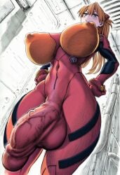 asuka langley sohryu from neon genesis evangelion by xlashaix