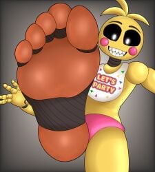 toy chica (fnaf) from five nights at freddy's by dasillymizu