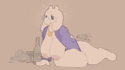 toriel from deltarune by psymaggy