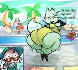 cheezborger (chikn nuggit) from chikn nuggit by hornygoatlean (artist)
