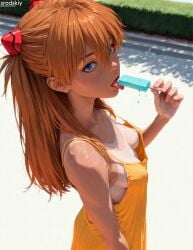 asuka langley sohryu from neon genesis evangelion by srodskiy
