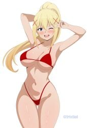 darkness (konosuba) from kono subarashii sekai ni shukufuku wo! by frixtied