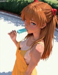 asuka langley sohryu from neon genesis evangelion by srodskiy