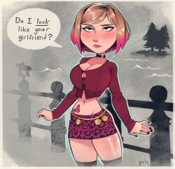 maria (silent hill) from konami by  milkghost 