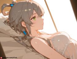 ai_generated arching_back ass_up chart despair luo_tianyi medium_breasts sweaty_skin