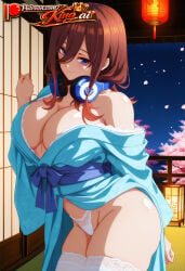 miku nakano from go-toubun no hanayome by king ai