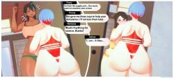 3girls bbw chubby juliana_(pokemon) koikashura nemona_(pokemon) penny_(pokemon) pokemon pokemon_sv tagme tagme_(series) tenga tenga_outfit