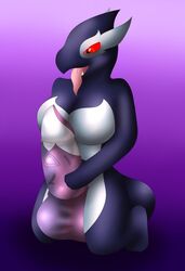 1girls 2016 ambiguous_gender auro_vee cock_transformation dragon futanari huge_cock huge_testicles hybrid intersex interspecies kneeling koekoek latias latios legendary_pokémon lugia nintendo nude penis penis_transformation pokemon pokemon_(species) pokemon_gsc pokemon_xd shadow_lugia shadow_pokémon testicles transformation veins veiny_penis video_games