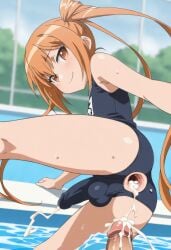 1boy 1femboy ai_generated anal anal_sex androgynous crossdressing cum cum_in_anus cum_on_anus cumshot erect_penis femboy gaping_anus gay gay_sex himegoto lots_of_cum male male_only moaning oda_mitsunga orange_eyes orange_hair orgasm orgasm_face otoko_no_ko otokonoko penis pleasure pleasure_smile pool sex_in_pool smile trap wet_body