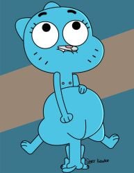 cunnilingus excited female gumball_watterson male/female nicole_watterson the_amazing_world_of_gumball