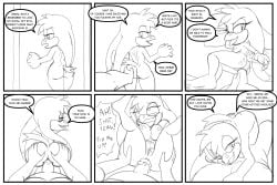 3:2 anal anal_lenetration anthro anthro_penetrated anus ass avian bird black_and_white bodily_fluids breasts comic cum cum_in_ass cum_inside dialogue duo english_text female female_on_human first_person_view fours_(artist) genital_fluids genitals hand_on_butt hi_res hirundinid human human_on_anthro human_penetrating interspecies larger_human larger_male male male/famale male_on_anthro mammal monochrome nipples nude oscine passerine penetration profanity pussy sega sex size_difference sketch smaller_anthro smaller_female smaller_penetrated sonic_(series) sonic_riders sonic_the_hedgehog_(series) swallow_(bird) text wave_the_swallow