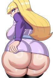 1girls ass big_ass blonde_hair breasts bubble_butt clothing dat_ass ear_piercing earrings fat_ass female female_only gravity_falls huge_ass large_ass looking_at_viewer looking_back pacifica_northwest piercing solo thick_ass thick_thighs wide_hips ytrall