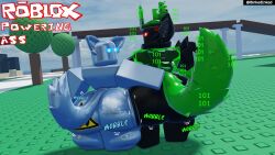 1x1x1x1 2boys 3d ass big_ass big_butt binkedinked crossroads_(roblox) duo_focus furry gay hand_on_butt roblox robloxian tagme visible_skeleton