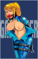 samus aran from metroid by falsealias