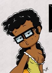 1girls african african_female clyde_mcbride dark-skinned_female dark_skin female genderswap_(mtf) nickelodeon paramount_pictures rule_63 sassy takeshi1000 the_loud_house