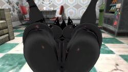 asshole backrooms big_ass cryptiacurves fur karelia_(acerattman) mating_press mother nipple_piercing smiler_(the_backrooms) thick_ass thick_thighs vrchat vrchat_avatar