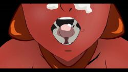 ahe_gao aladdin animated animation arabian cum cum_in_mouth dark-yoka18 disney disney_princess eye_contact facial female focus hair_in_mouth jasmine mouth_open no_sound princess_jasmine tagme tasting_cum video