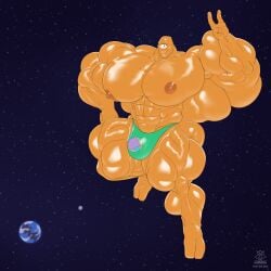 1boy 2024 alien allen_the_alien bara bulge cyclops gay hi_res humanoid hyper_balls hyper_genitalia hyper_muscles hyper_penis invincible male male_only muscular muscular_arms muscular_back muscular_legs muscular_male muscular_thighs peace_sign regnar thong yaoi