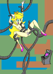 female human mario_(series) monkeycheese nintendo paper_mario princess_peach straight_hair tec-xx tentacle tentacle_sex