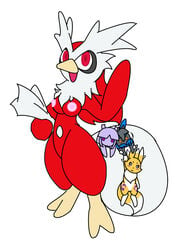 crossover delibird digimon digimon_(species) gb_of_bs generation_1_pokemon generation_2_pokemon generation_3_pokemon generation_4_pokemon legendary_pokemon lucario mewtwo nintendo pokemon pokemon_(species) renamon