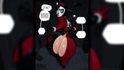 1boy 1girls 2d alleyway anal anal_sex angry_expression ass batarang batman batman:_the_animated_series batman_(bruce_wayne) batman_(series) big_ass big_butt big_dick big_penis black_gloves blue_eyes blue_eyes_female blue_underwear bottom_heavy bruce_wayne bubble_butt clothing clown_girl clown_makeup dc dc_comics detnox dialogue diamond_pattern domino_mask easy_access exposed_ass faceless_male facepaint fat_ass female female_only full_color grey_suit harleen_quinzel harley_quinn harley_quinn_(classic) hotdogging huge_ass jester jester_hat jester_outfit large_ass latex licking_lips licking_teeth light-skinned_female light_skin lipstick looking_at_viewer looking_back makeup male massive_ass no_panties no_penetration open_mouth outdoors penetration red_gloves red_lipstick ripped_clothing ruined_clothes shieldshroud shorter_than_one_minute solo solo_female sound sound_edit sound_effects sound_warning spandex spandex_suit sweat tagme teeth text thick_ass thick_thighs tongue tongue_out video voice voice_acted wardrobe_malfunction white_cuffs white_facepaint white_makeup white_teeth wide_hips yellow_belt