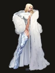emma frost from marvel by pepedraws