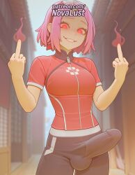 1boy 1futa 2025 \\\\\\\\\\\\\\\\\\\\\\\\\\\\\\\\m/ ai_generated artist_name balls blue_fire blurry blurry_background bulge cock dick ejaculation erection finger_gun fire futanari glowing glowing_eyes hi_res high_quality high_resolution highres hitodama holding_cigarette index_finger_raised intersex magic male middle_finger naruto naruto_(series) novalust patreon patreon_username penis pink_eyes pink_hair pointing pointing_up projectile_cum sakura_haruno short_hair smile solo stable_diffusion testicles watermark