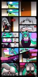 1:2 absurd_res all_fours animal_genitalia animal_penis anne_offpaten anthro ass big_breasts big_butt bondage brazil breasts bulge canine_genitalia canine_penis catcomunist666 convinced cowgirl_position domestic_cat dominant dominant_female egirl electronics erection felid feline felis female from_front_position genitals green_eyes green_hair hair handjob hi_res lagomorph leporid male male/female mammal masturbation mel_lancia on_bottom on_top ordering penile penis petplay phone pink_hair portuguese_description portuguese_text rabbit roleplay sergal sex shy size_difference smol_boye submissive submissive_male tall_girl text visiti