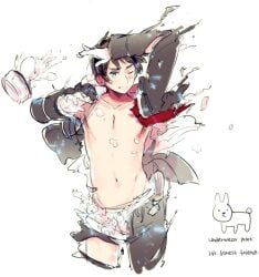 axis_powers_hetalia bulgaria_(hetalia) himaruya_hidekaz manga official_art ripped_clothing yogurt