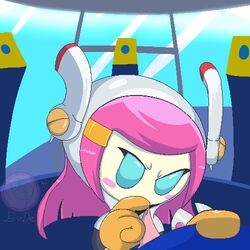 alien alien_girl evasidelights female kirby:_planet_robobot kirby_(series) kirby_planet_robobot meta_knight penis pink_hair susanna_patrya_haltmann susie_(kirby)