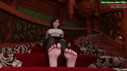27bits black_hair feet female female_focus female_only final_fantasy final_fantasy_vii final_fantasy_vii_remake foot_fetish foot_focus gloves red_eyes soles solo_female stinky stinky_feet sweat sweaty sweaty_feet tagme tease teasing tifa_lockhart tifa_lockhart toes video