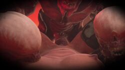 1boy 1girls 3d 3d_animation animated armor baron_of_hell_(doom) belly big_penis breast_sucking breasts cum cum_on_body deep_penetration demon dominant_male doom doom_slayer_(doom) doomgal faceless_female female female_penetrated female_pov first_person_view hell_knight_(doom) legs_up loop looping_animation male male/female male_focus male_penetrating maledom missionary missionary_position monster monster_cock navel nipples no_sound nocturnalone on_back penis pov pussy receiving_pov rule_63 short_playtime shorter_than_30_seconds size_difference spread_legs stomach_bulge tagme taker_pov topless vaginal_penetration vaginal_sex video