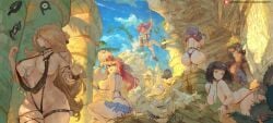 2d 7girls areola_slip areolae big_ass big_breasts big_butt big_thighs bikini black_hair blonde_hair breasts breasts_bigger_than_head busty character_request courtney_(pokemon) courtney_(pokemon_oras) curvaceous curvaceous_female curvy curvy_female cutesexyrobutts cynthia_(pokemon) erika_(pokemon) fat_ass female female_only flannery_(pokemon) game_freak hi_res highres huge_ass huge_breasts huge_butt huge_thighs human light-skinned_female light_skin lorelei_(pokemon) nintendo outdoors pokemon pokemon_bw pokemon_dppt pokemon_oras pokemon_rgby pokemon_rse red_hair revealing_clothes sabrina_(pokemon) shelly_(pokemon) shelly_(pokemon_oras) tagme thick_ass thick_butt thick_hips thick_legs thick_thighs voluptuous voluptuous_female wide_hips