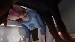 1boy 1girls 3d animated artorias_(artist) ben_10 big_penis canid canine canine_penis canis cum cum_in_mouth cum_in_pussy cum_swallow doggy_style domestic_dog earrings female feral green_eyes gwen_tennyson knot knot_pullout knotted long_video longer_than_one_minute male no_sound penis pussy_visible_through_clothes red_hair sex small_breasts source_filmmaker straight tagme video zoophilia
