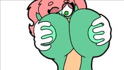 2d 2d_animation animated captain_freeman female goblin goblin_female paizuri self_upload shortstack tagme tit_fuck titty_fuck