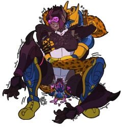 anthro armor blush bodily_fluids breasts cheetah cheetor claws cum cum_in_vagina cum_inside cybertronian duo ejaculation evstrash fan_character felid feline female from_behind_position genital_fluids genitals hasbro headgear helmet hi_res holding_another horn horned_helmet machine male male/female mammal markings penetration penis robot sex sitting spots spotted_body takara_tomy toe_claws transformers transformers:_beast_wars vaginal_penetration vaginal_penetration visor vulva