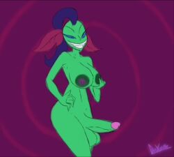 2025 2d 2d_animation aerolae animated animated_image balls ballsack belly big_balls big_breasts big_nipples black_hair blinking blue_eyes bouncing_penis breasts cock color duxeite ears_down erection eyelashes fangs fawfletta fawful foreskin futanari green_body green_skin hair hand_on_hip hard_penis hypnosis hypnotic_eyes hypnotizing_viewer legs mario_(series) mario_and_luigi_(series) monster_girl navel nipples original pixiv_link ponytail pose puffy_nipples rubbing_breasts signature smile solo tagme teeth thighs video
