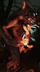 3d_(artwork) absurd_res anal anal_sex anthro blue_devil bodily_fluids clothed clothing cum cum_in_ass cum_inside digital_media_(artwork) duo fallout genital_fluids hi_res horn lagomorph male male/male mammal microsoft mythology partially_clothed penetration sany_van_fox sanythefox size_difference wings wolpertinger