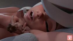 1boy 1girl1boy 1girls 3d 3d_animation animated bed big_female_small_male big_mouth_(anatomy) blowjob breasts ehouaisstudio english_text female fingerjob giant_female giantess giantess_fellatio having_fun huge_lips kissing lips male micro micro_male naked_female naked_female_naked_male naked_male nipples nude_female nude_female_nude_male nude_male plaything pornhub_intro pov shrunken_male sound sound_effects sucking tagme text video voice_acted vore wet_lips wetting white_hair