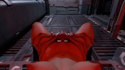 3d 3d_(artwork) alien_(franchise) blender blender_(software) breasts facehugger first_person_view larostin pov socks tagme vaginal_penetration