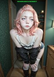 1boy ai_generated ass femboy otoko_no_ko shorts trap yaoi