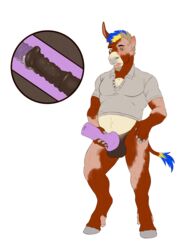 1boy animal_genitalia animal_penis anthro clothing donkey equine equine_penis hooves horsecock human male male_only mammal paulshep penetrable_sex_toy penis pointy_ears sex_toy shirt simple_background solo transformation zhaqez